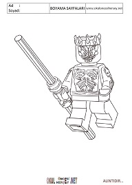 lego-starwars boyama sayfaları